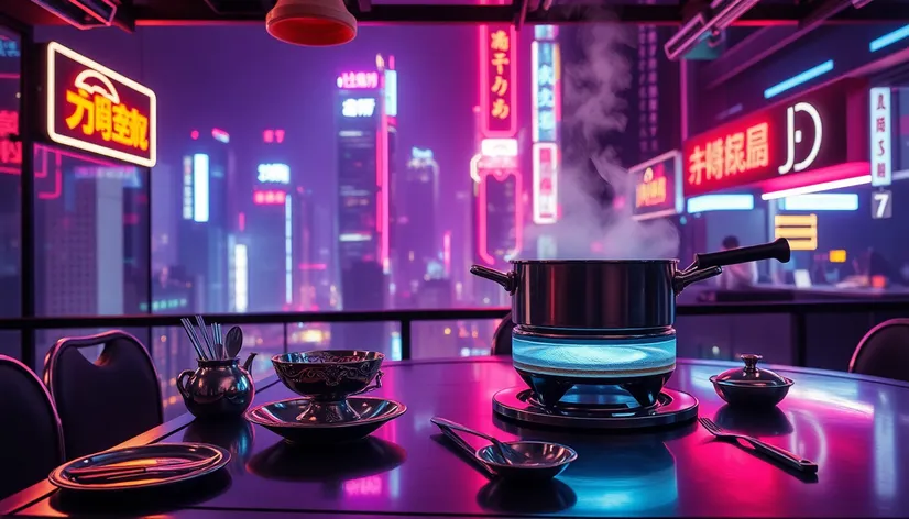 cyberpunk hot pot