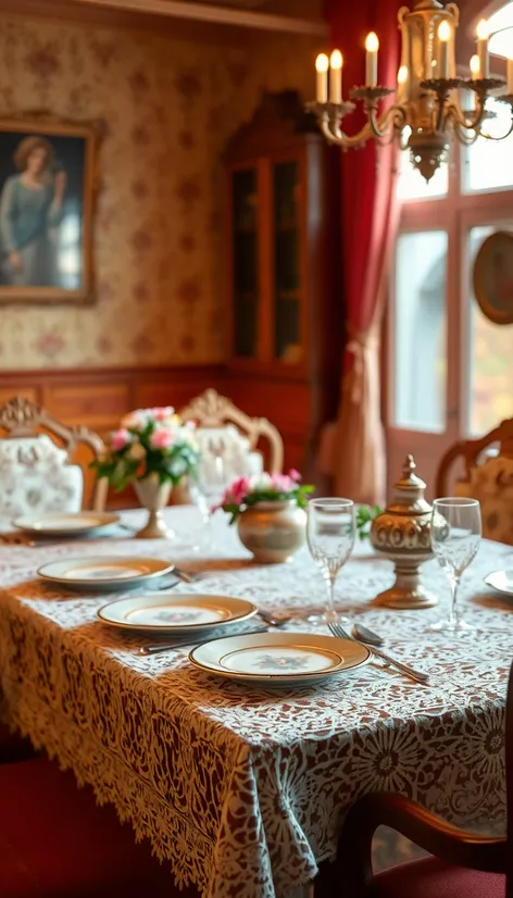 lace tablecloths