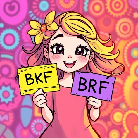 customizable girl funny bff