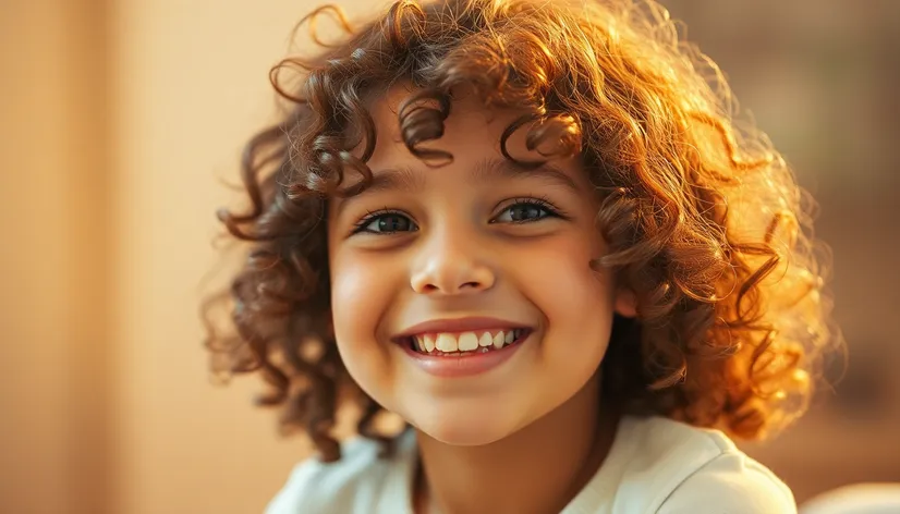 curly hair girl