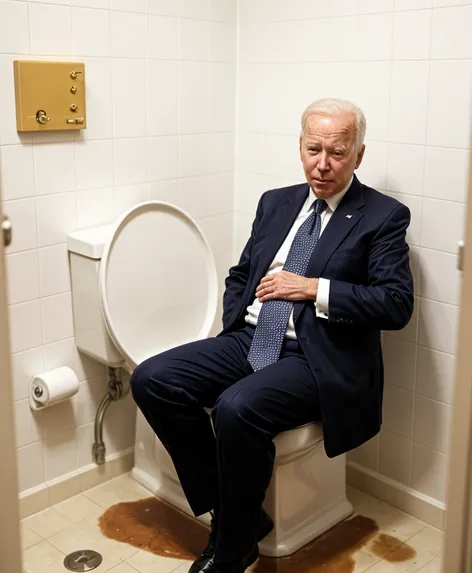 biden pooping pants