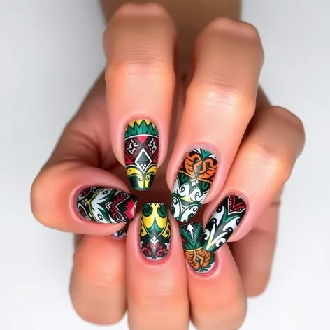 native american nail designs