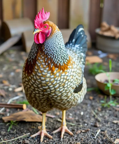 blue laced red wyandotte