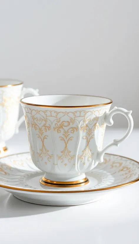 tea cup set with