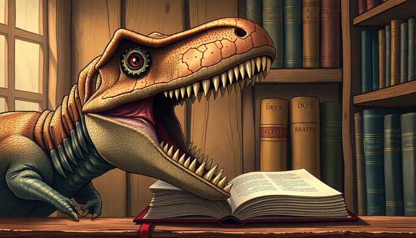 dinosaur mouth book