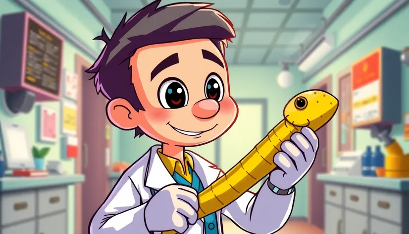 skewer doctor cartoon