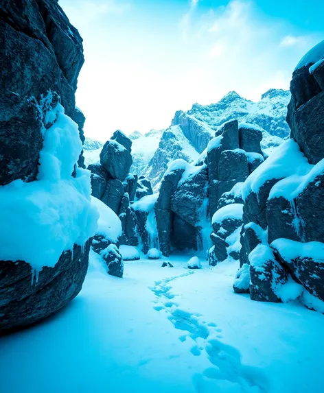 troll rocks from frozen