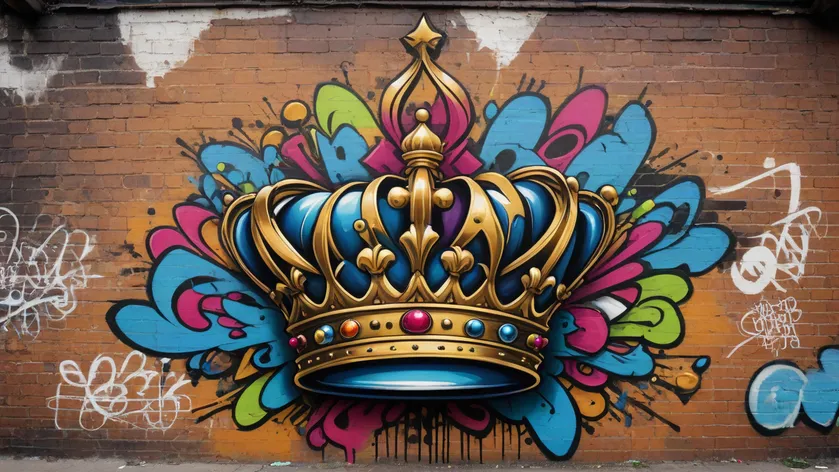 graffiti crown