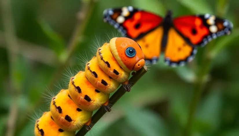 painted lady caterpillar