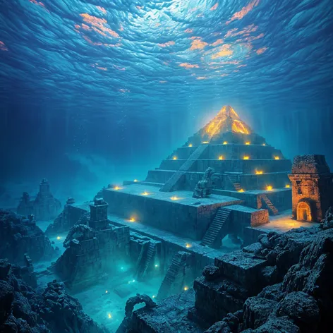 underwater pyramids