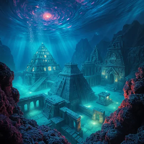 underwater pyramids