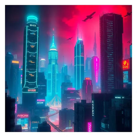 futuristic japanese city