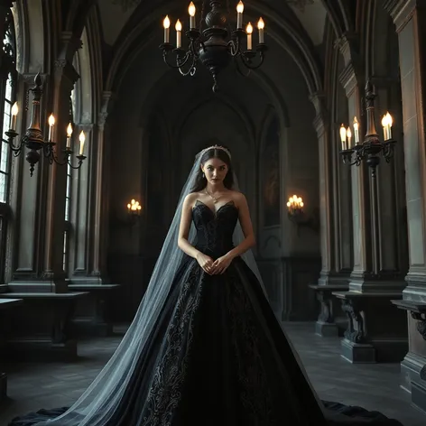 gothic style wedding dresses