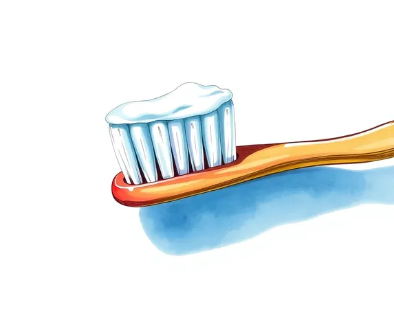 toothbrush drawing