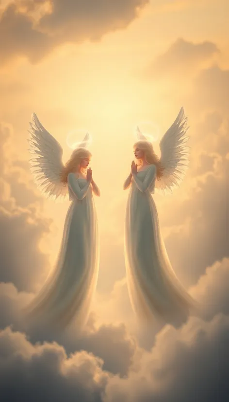 image of angels in