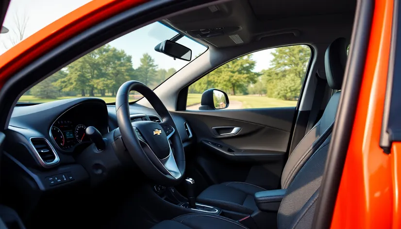 2020 chevy trax interior