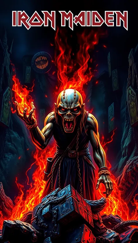 iron maiden wallpaper phone