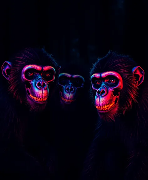 skull face monkeys