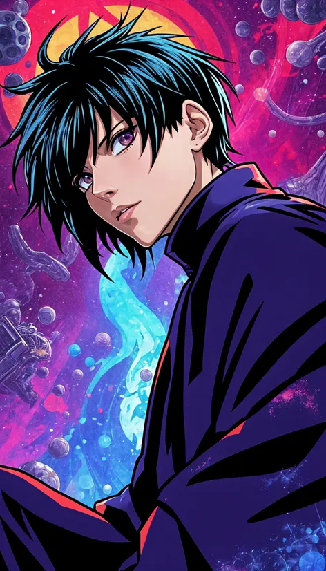 anime black haired guy