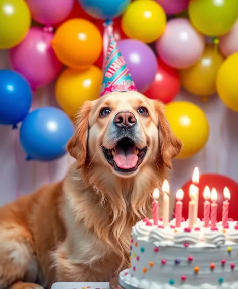 golden retriever birthday party