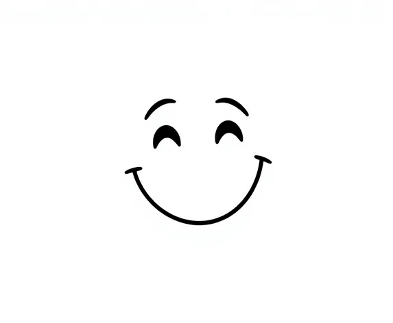 cartoon of happy face