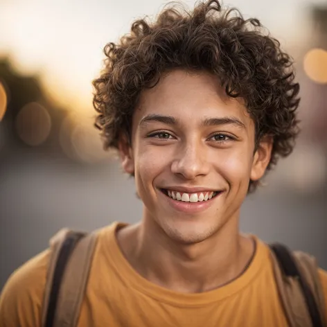 curly head lightskin boy