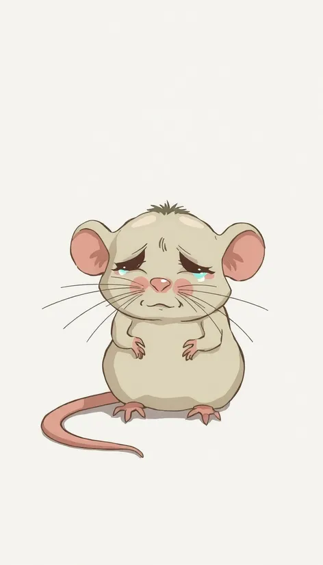 sad rat