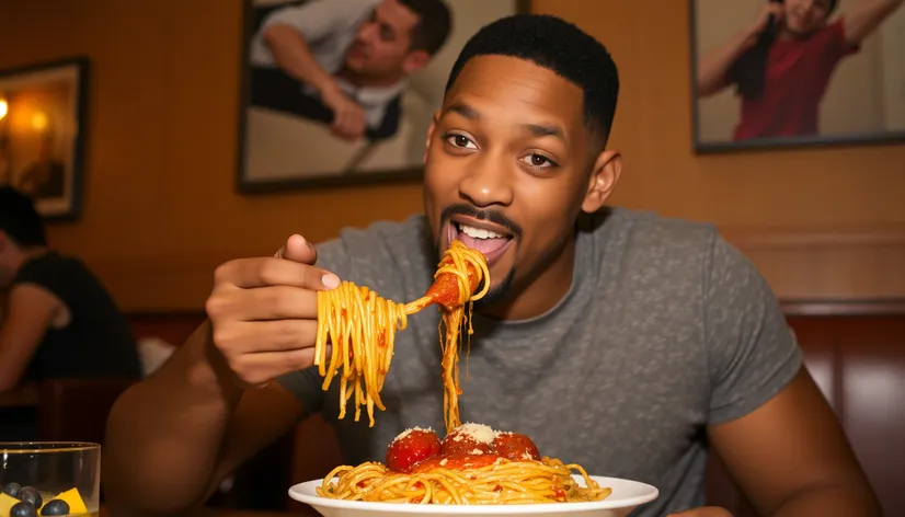 will smith eats spaghetti