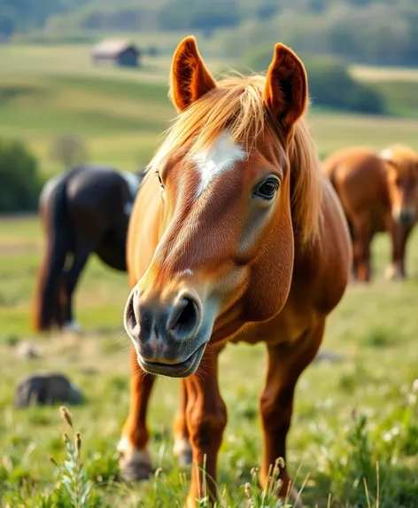 chubby horse