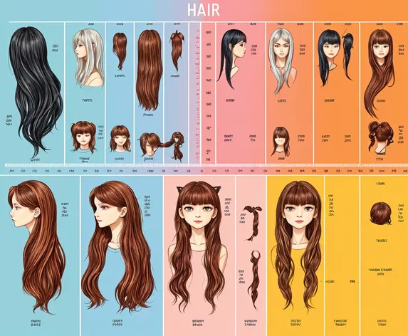 hair length chart