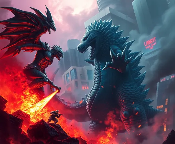 kratos vs godzilla