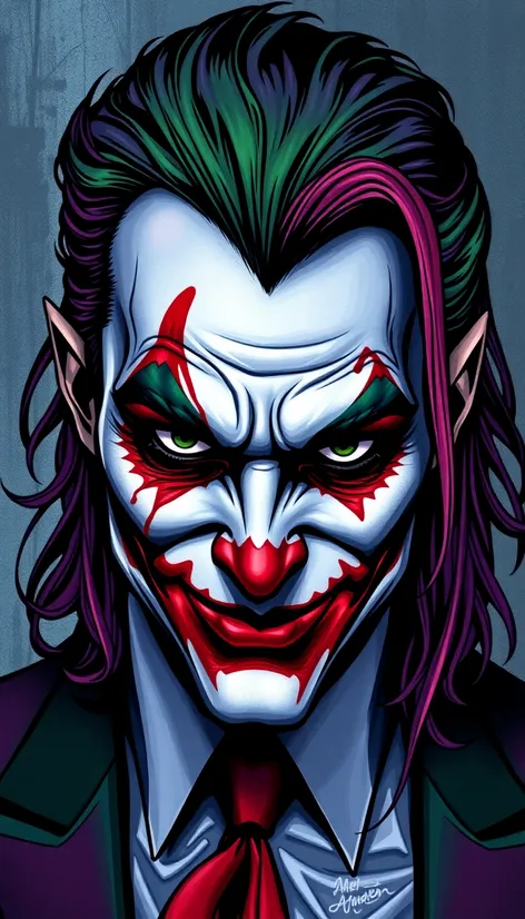 joker face paint