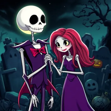 jack skeleton and sally