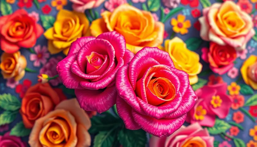 lisa frank roses