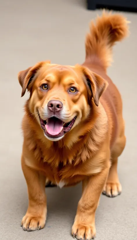 pitbull golden retriever mix