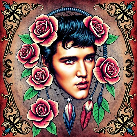 elvis presley dreamcatcher with