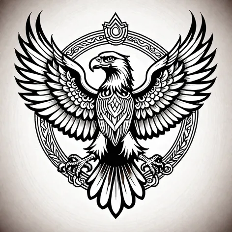 mexican eagle tattoo