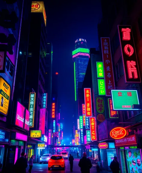 cyberpunk colors