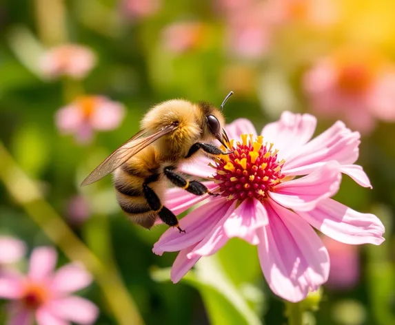 bee on flower