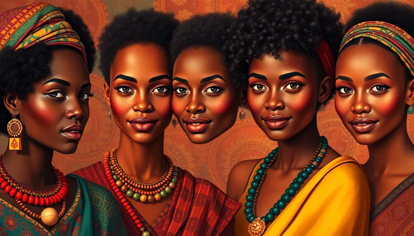 beautiful african women