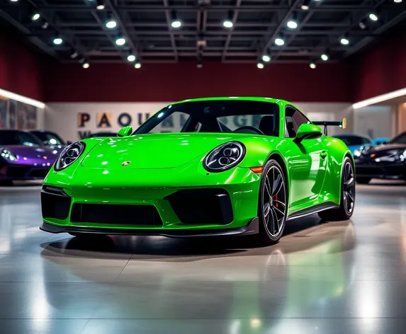 green porsche 911