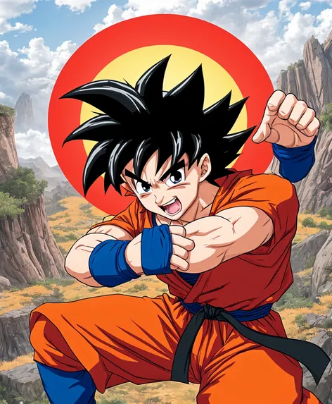 goku drawing