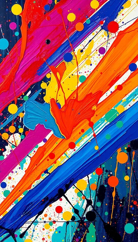 images of paint splashes