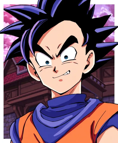 goku smirk