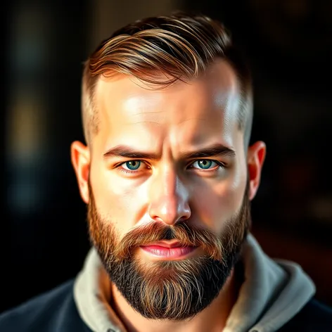 balding bearded men hairstyles