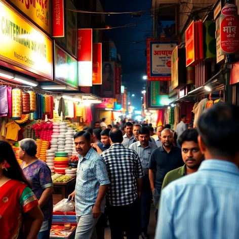 indian street background