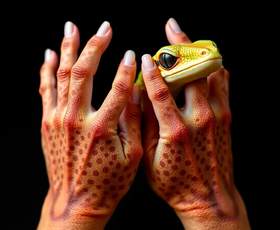 transparent gecko hands png