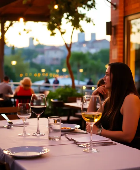 eating outside