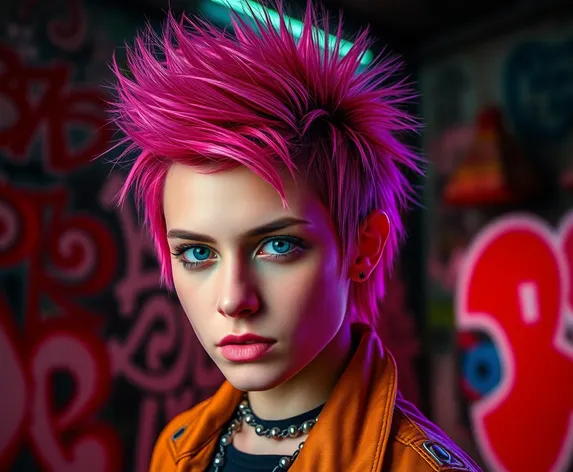 punk hair