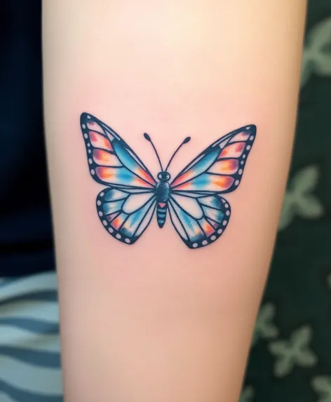 butterfly outline tattoo